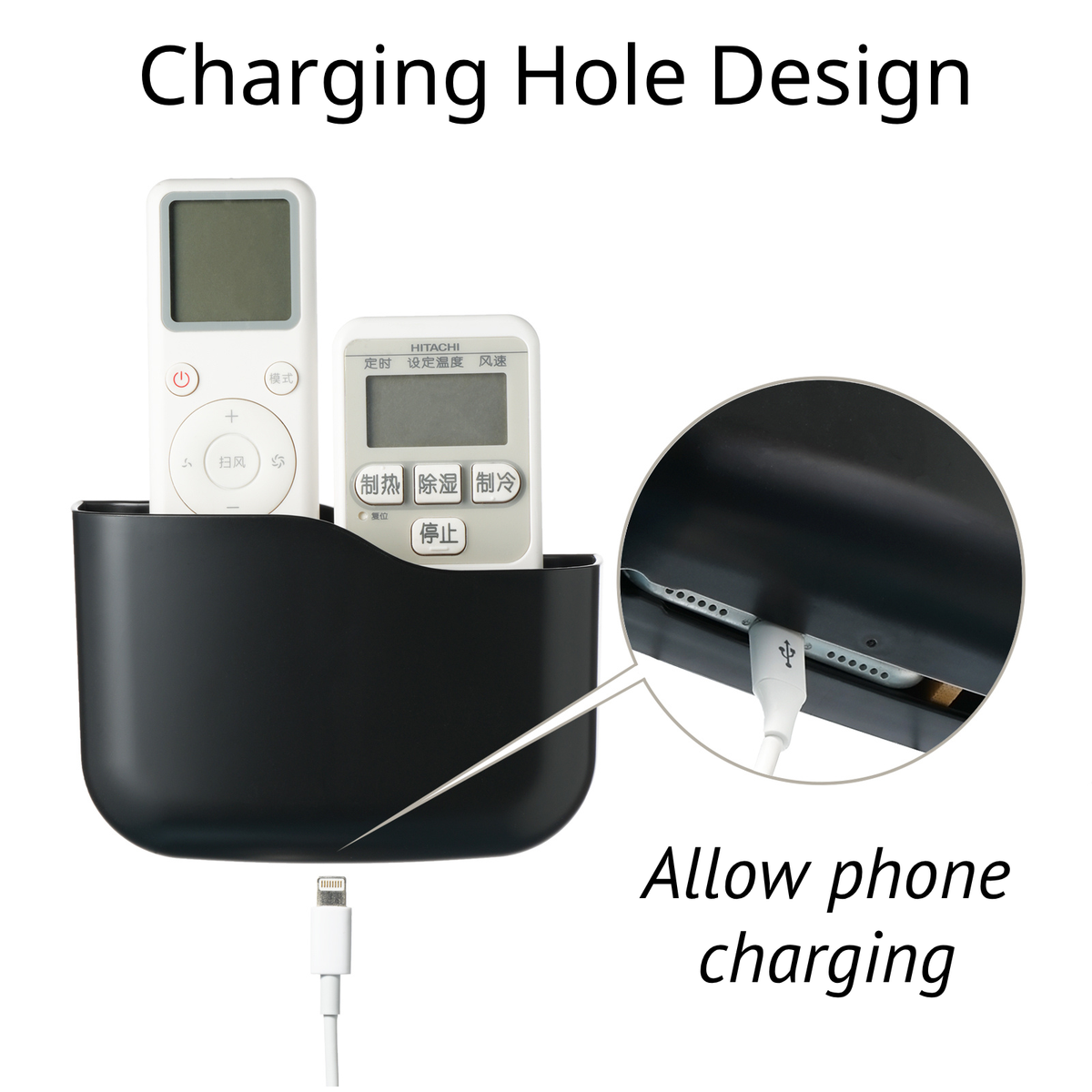 2PCS Remote Control Holder