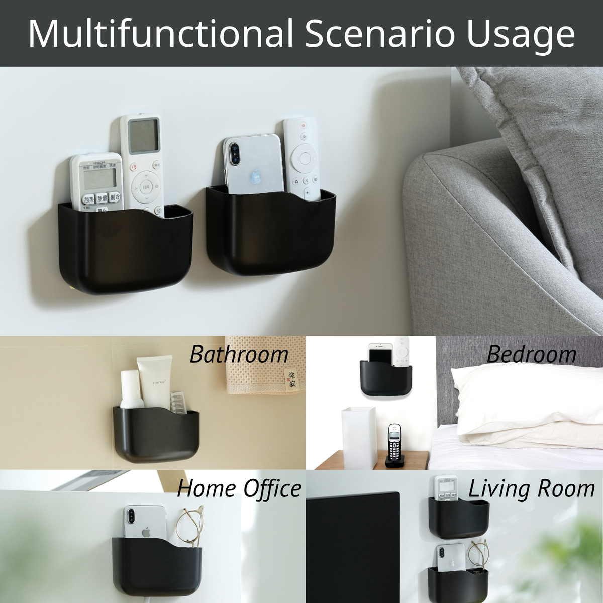 2PCS Remote Control Holder